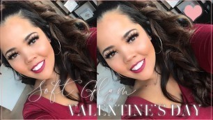 'Easy Valentine\'s Day Makeup Tutorial 2019 | BH Cosmetics Matte Palette'