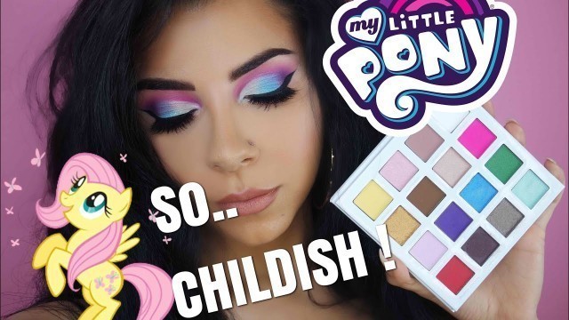 'My Little Pony Palette by Pur Cosmetics review & Demo | Tina Kosnik'