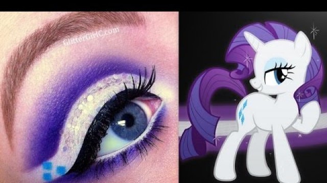 'My Little Pony\'s Rarity makeup tutorial'