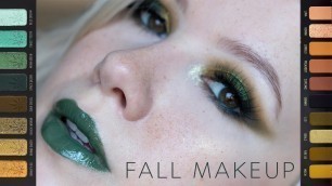 'Fall Makeup ft. Melt Cosmetics Gemini & Smoke Sessions | Close up makeup tutorial music only'