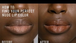 'How To: Find Your Perfect Nude Lip Color | Makeup Tutorial | Bobbi Brown'