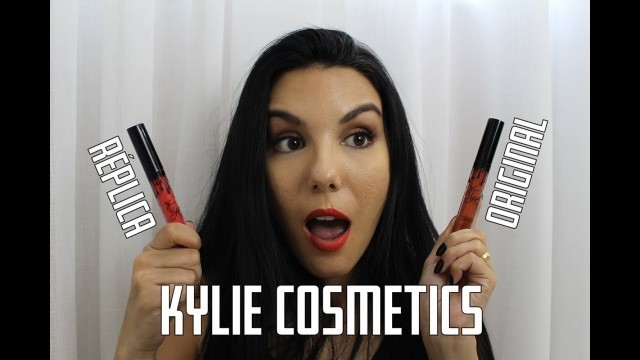 'Kylie Cosmetics Original vs replica'