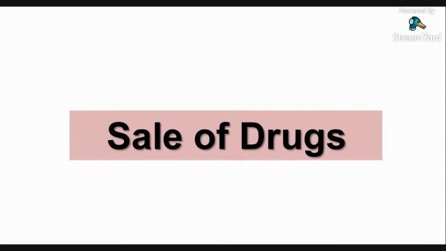 'Lecture No 8. The Drugs and Cosmetics Act 1940 & rules 1945 & amendments'