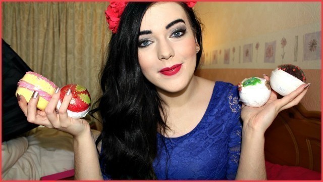 'Bomb Cosmetics Christmas Haul! | Heva Allard'