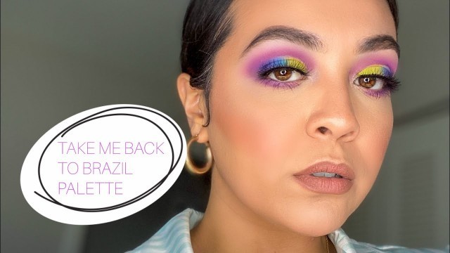 'NEON LIGHTS! |BH COSMETICS TAKE ME BACK TO BRAZIL PALETTE'