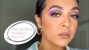 'NEON LIGHTS! |BH COSMETICS TAKE ME BACK TO BRAZIL PALETTE'