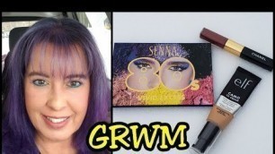 'GRWM - New ELF CC Cream, Senna Cosmetics, Chanel, Kiko & More'