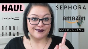 'HAUL : Maybelline, Sephora, Vente Privée, Bobbi Brown, Mac, Amazon...que du makeup 