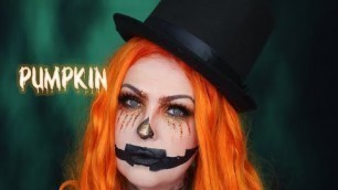 'Glitters Pumpkin Make up - 31 Days of Halloween - Gemini Melt cosmetics / Orange you glad Colourpop'