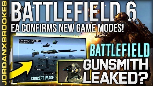 'NEW Battlefield 6 Leaks! Weapon Customization, Future Soldier Cosmetics, New Game Modes AND MORE!'