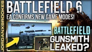 'NEW Battlefield 6 Leaks! Weapon Customization, Future Soldier Cosmetics, New Game Modes AND MORE!'