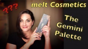 'The Gemini Palette | Melt Cosmetics'