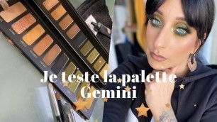 'Je teste la palette Gemini de Melt Cosmetics'