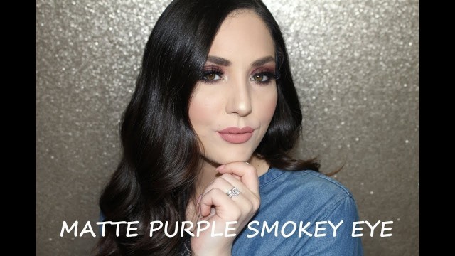 'MATTE PURPLE SMOKEY EYE TUTORIAL - BH Cosmetics SHAAANXO \"The Remix\" Palette'