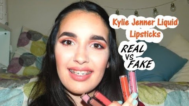 'Kylie Jenner Liquid Lipsticks REAL & FAKE'