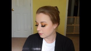 'Can I pull off yellow eyeshadow? || Melt Cosmetics Gemini Palette'