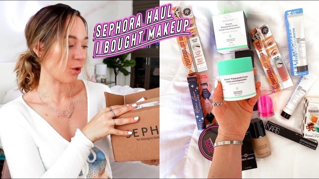 huge sephora makeup haul: nars, drunk elephant, benefit cosmetics, and more!