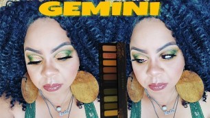 'GEMINI PALETTE ☆MINI REVIEW☆SWATCHES☆DEMO'