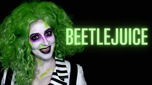 'BEETLEJUICE makeup tutorial | Kirby Rose'