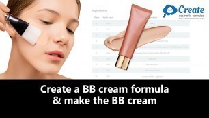 'How to make a BB cream and formula'