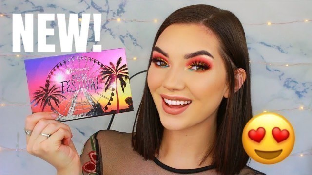 'NEW! BH COSMETICS FESTIVAL PALETTE | First Impressions + Swatches!'