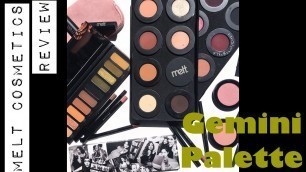 'Melt Cosmetics Gemini Palette Review and Brand Overview'