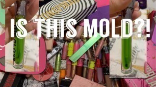 'MY JEFFREE STARR COSMETICS COLLECTION | MOLD IN SLIME GLOSSIN? #jeffreestarrcosmetics'