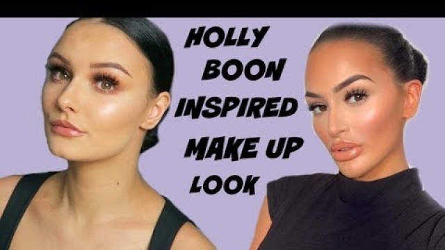 'HOLLY BOON INSPIRED MAKE UP LOOK USIING HNB COSMETICS | Holly Moore'