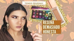 'Reseña (CON PRUEBAS) de Base URBAN DECAY y Sombras BH COSMETICS// Maquillaje de Otoño para fiestas!'