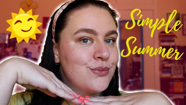 'SIMPLE SUMMER MAKEUP | DB Cosmetics & I Heart Revolution'