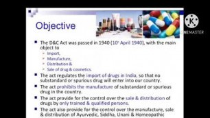 'Drug & Cosmetic Act, 1940'