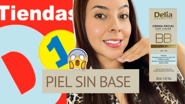 'Probando una BB CREAM de TIENDAS D1 (Delia cosmetics) |Karomakeup|'