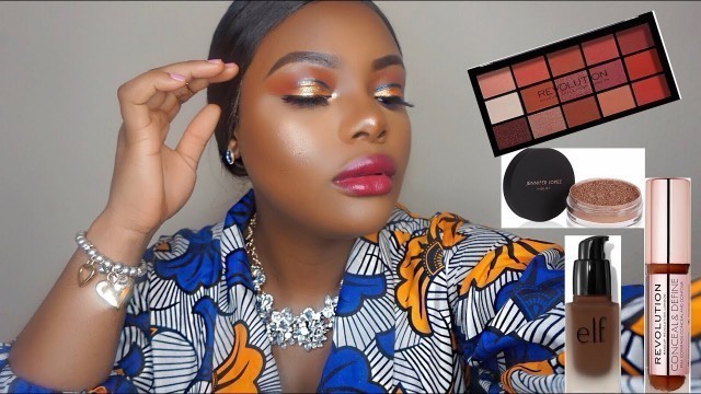 'Affordable Makeup Tutorial | Makeup Revolution, ELF Cosmetics, JLO x INGLOT'