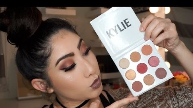 'Kylie Cosmetics The Burgundy Palette| First Impressions, Review&Demo| JulesBeauty'