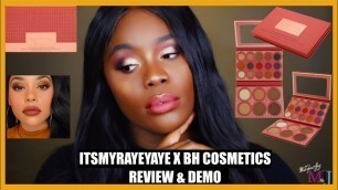 'TESTING ITSMYRAYERAYE X BH COSMETICS EYESHADOW PALETTE | MsTopacJay'