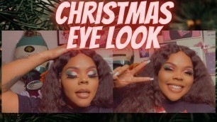 'Santa\'s Elf MAKEUP LOOK| CHRISTMAS MAKEUP TUTORIAL|VLOGMAS DAY 14&15'