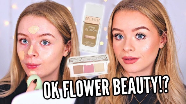 'TESTING FLOWER BEAUTY!! NEW BRAND IN THE UK! | sophdoesnails'