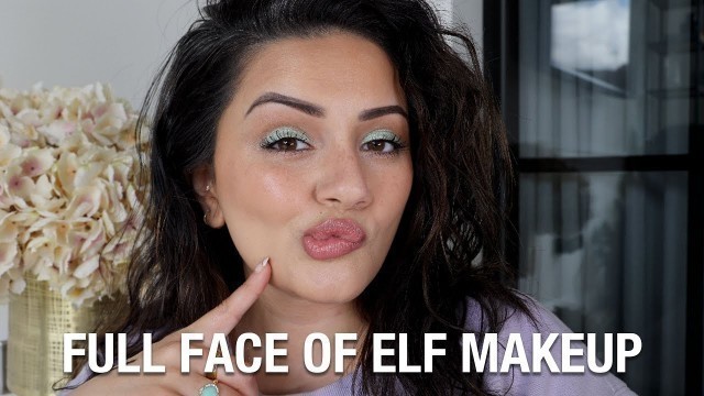 'FULL FACE ONLY USING E.L.F MAKEUP | KAUSHAL BEAUTY'