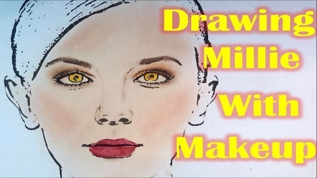 'Millie Bobby Brown Makeup - Face Chart Tutorial'