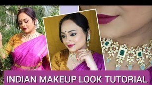 'Indian Makeup Look Feat SUGAR COSMETICS'