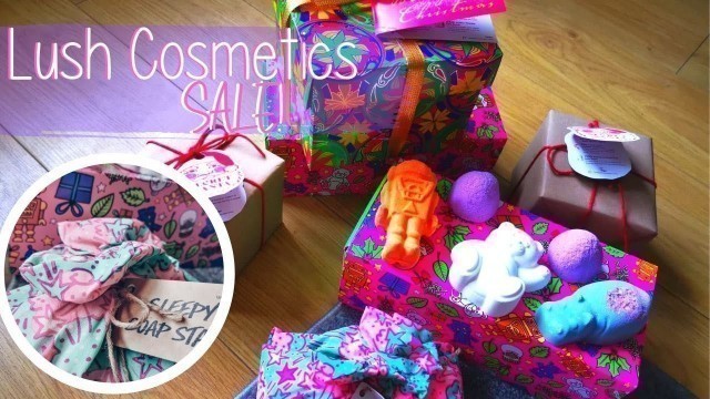 'LUSH COSMETICS 2020 BOXING DAY SALE HAUL (ONLINE) | BATH BOMBS / GIFT SETS / SOAPS / SHOWER GELS'