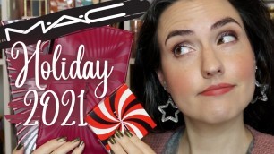 'MAC Hypnotizing Holiday 2021 | MAC Cosmetics HOLIDAY 2021 Collection Haul, Swatches + Tutorial'