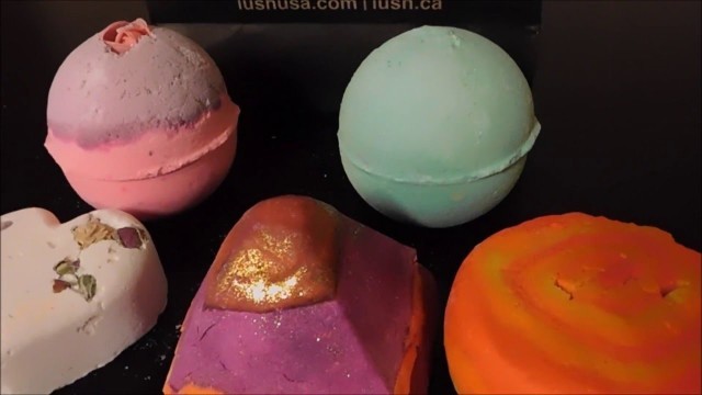 'LUSH Cosmetics Haul! Bath bombs and bubble bars!'