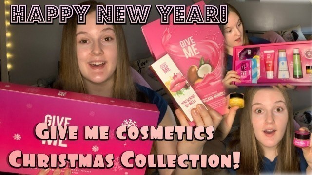 'GIVE ME COSMETICS CHRISTMAS COLLECTION UNBOXING 