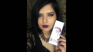 'Kylie Cosmetics Lip Kit Kourt K | Lip Swatch on Indian/Olive/Asian Skin'