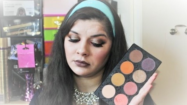 'NEW MAKEUP ADDICTION COSMETICS VINTAGE PALETTE REVIEW AND SWATCHES/DEMO'