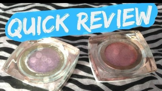 'Quick Review: Flower Beauty Color Play Cream Eye Shadows'