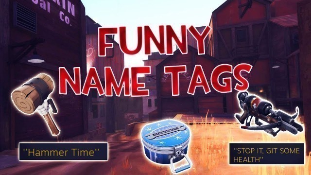 '[TF2] First BLUE MOON HAT Funny Nametag!! Funny Nametag Memes #3'