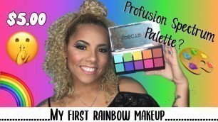 'PROFUSION SPECTRUM PALETTE| $5 PALETTE| RAINBOW MAKEUP'