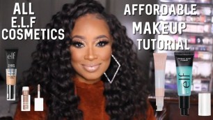 'Affordable Makeup Tutorial using All E.L.F Cosmetics | Yolanda Pharms'